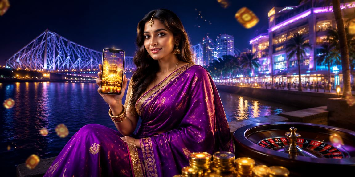 User interacting with 9950x live casino games on smartphone app in Kolkata